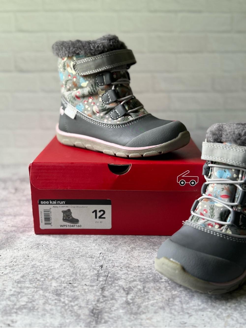 See Kai Run Abby II Waterproof Insulated Boots Toddler Girls' Size 12 Woodland - Picture 2 of 11